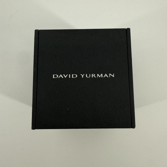 David Yurman Jewelry Box Ring Size Hard Boxed Gift Womens Mens Cushion - Picture 1 of 10